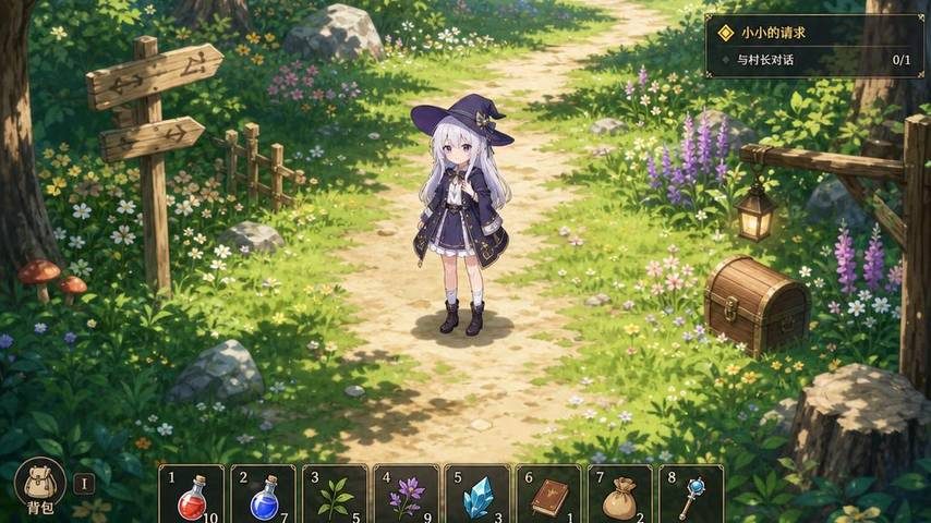 魔女秘药 探索场景 玩法截图 1