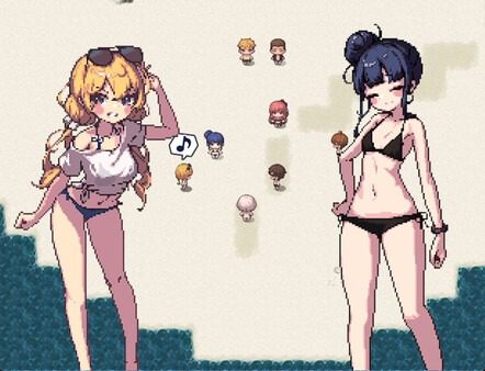 盛夏的那座岛屿 Desert Island in Summer?中文官网 EroKuma像素RPG 封面图