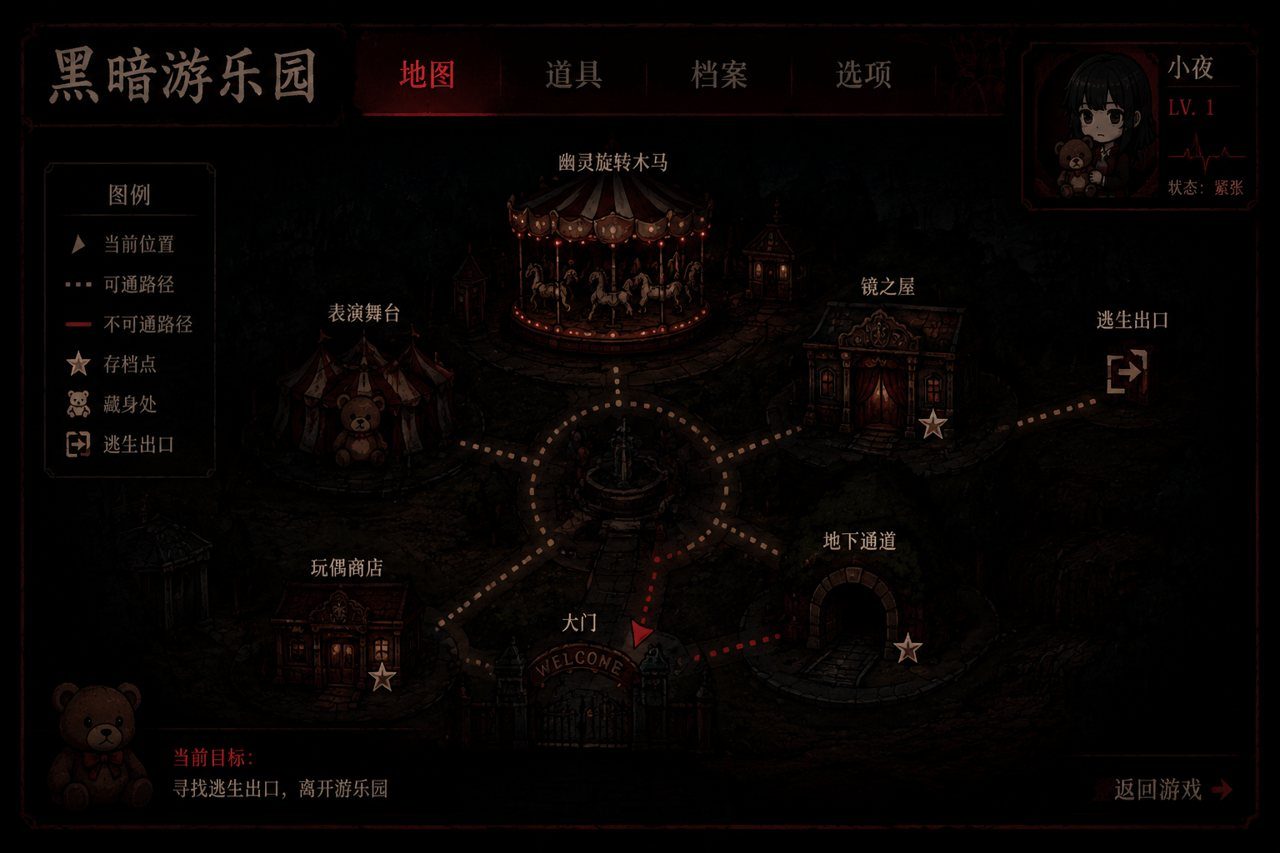 黑暗游乐园 追逐战 场景图 7