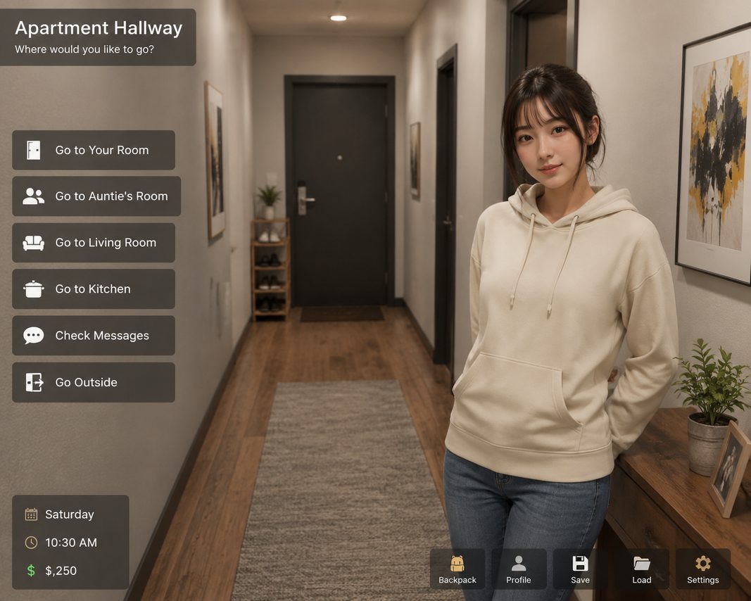 我的可爱表姐 角色路线 展示图 4