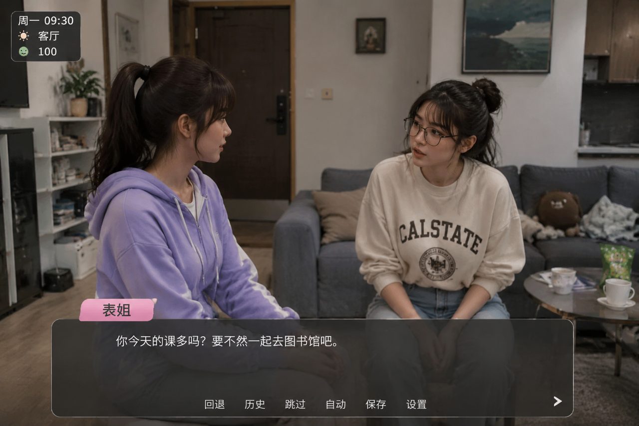 我的可爱表姐 攻略要点 场景图 3