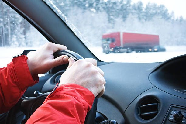 Conducir con nieve, hielo o escarcha