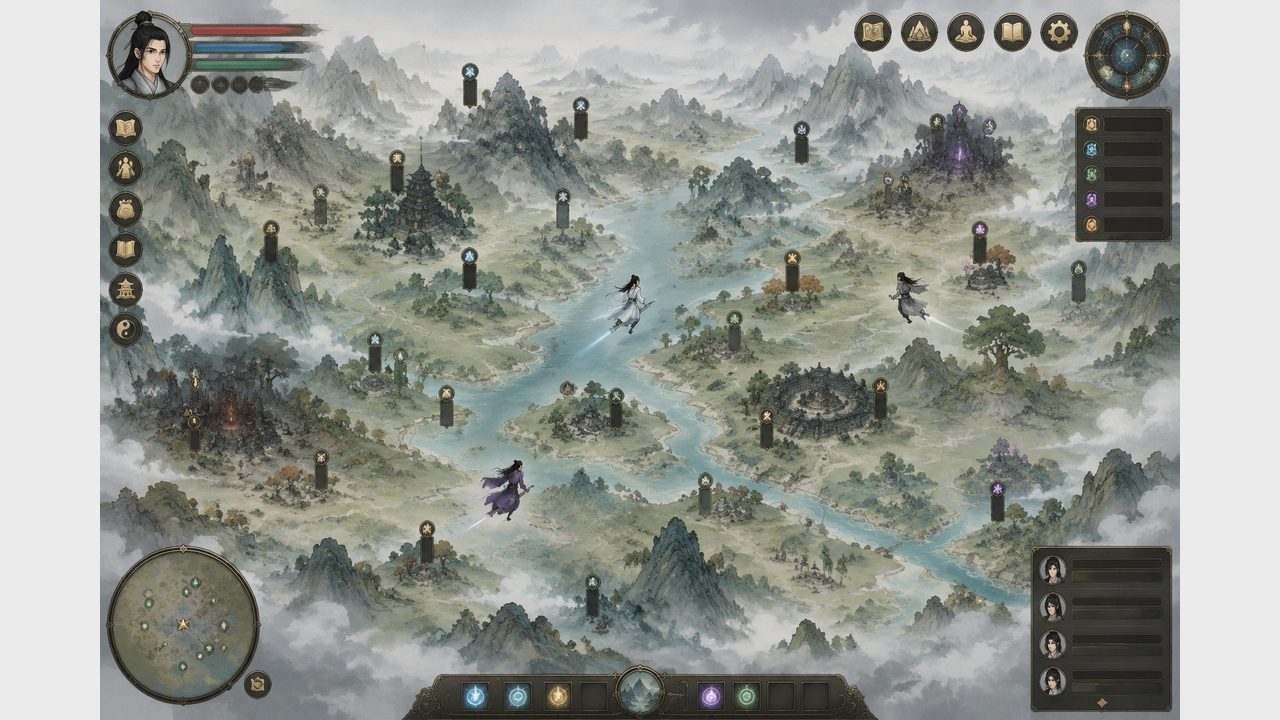 鬼谷八荒 操作界面 实机截图 8