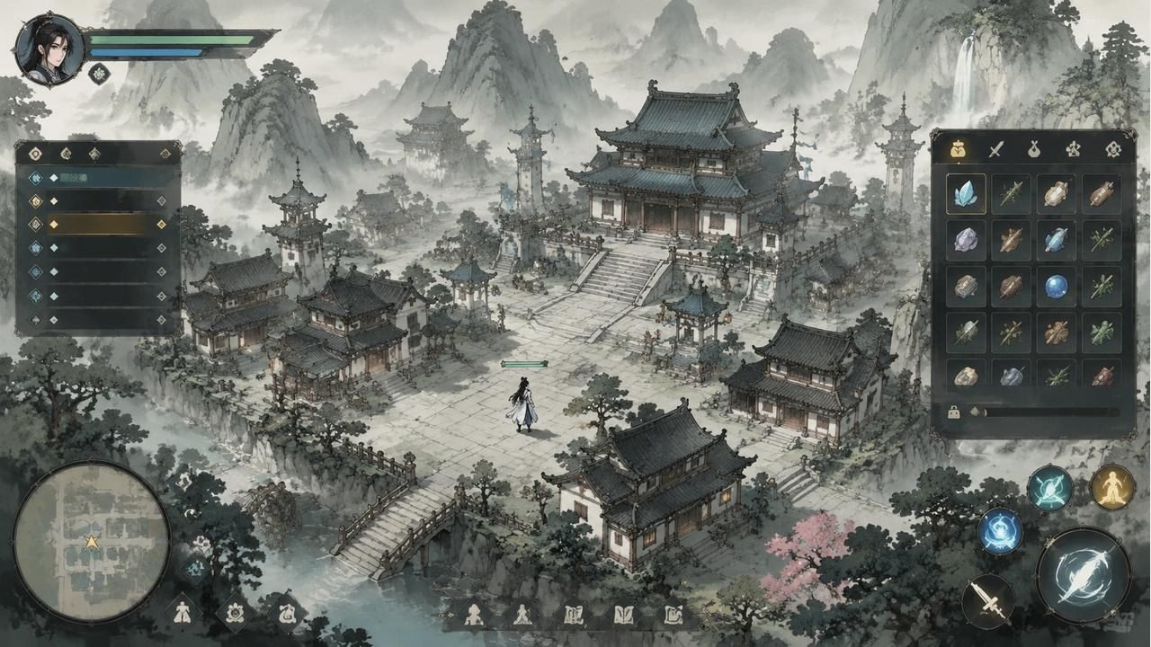 鬼谷八荒 实机画面 内容截图 1
