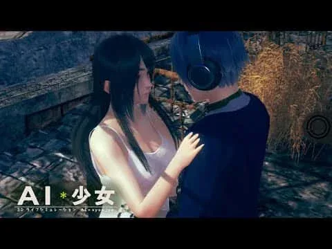 AI少女 场景演出 展示图