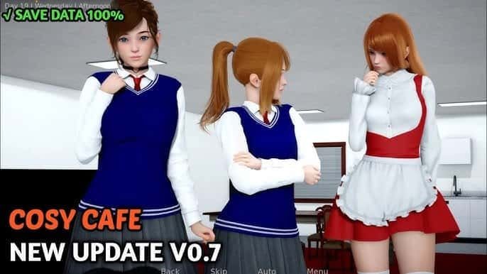 舒适咖啡厅_Cosy Cafe 角色路线 预览图 1