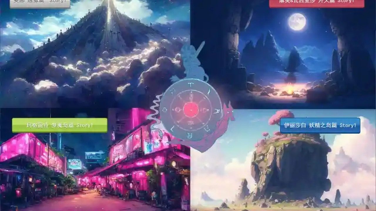 魔女骑士安娜 章节事件 演示图