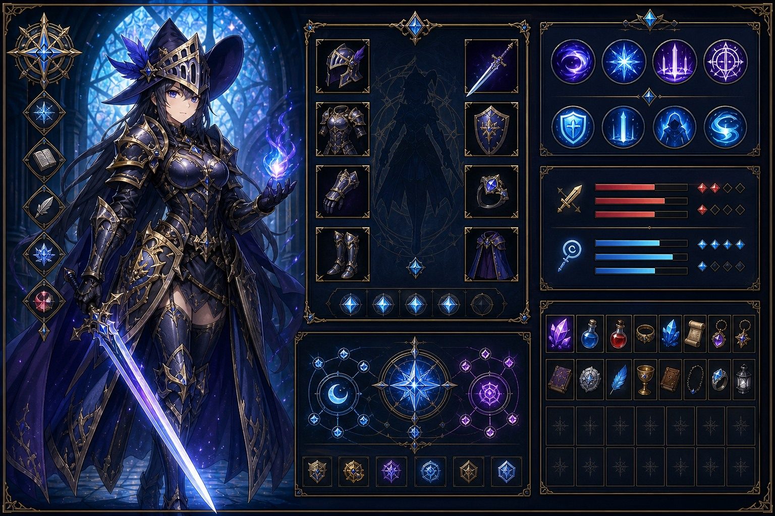 魔女骑士安娜 魔法异世界 玩法截图 1